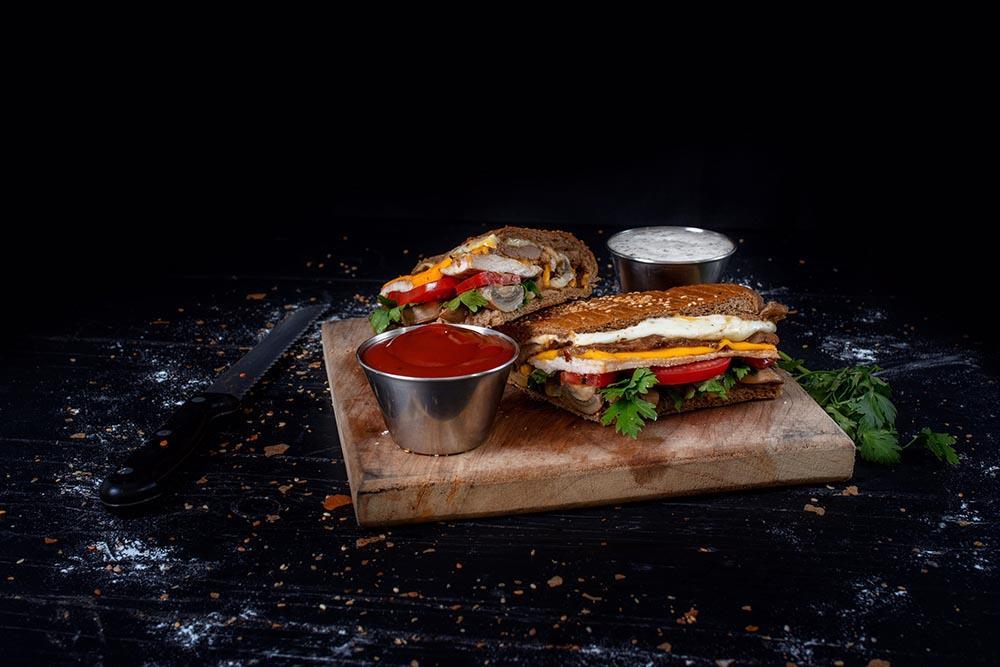 Grilled Mix With BBQ Sauce