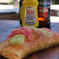 Pepperoni Bacon Calzone